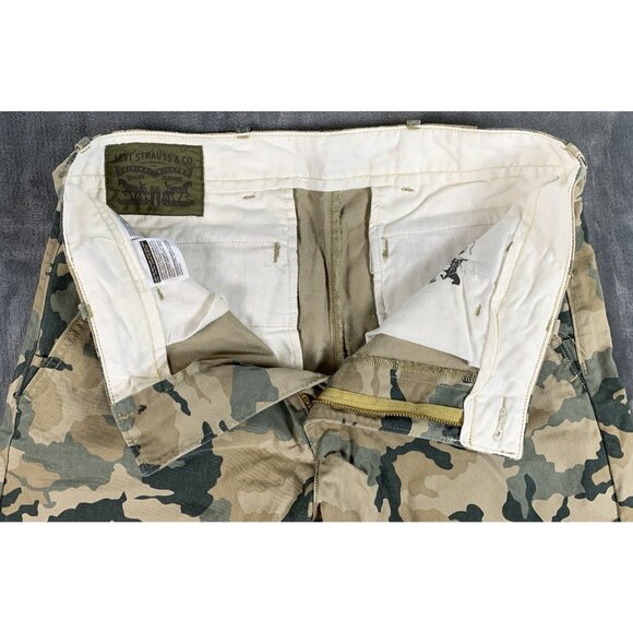 Levi's White Tab Camo Chino Pants Men's 32 x 32 Outdoors Hunting Utility - Picture 3 of 9